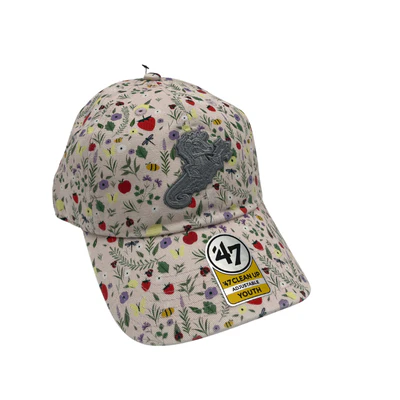 Norfolk Tides Youth Clean Up Posey Pink Hat