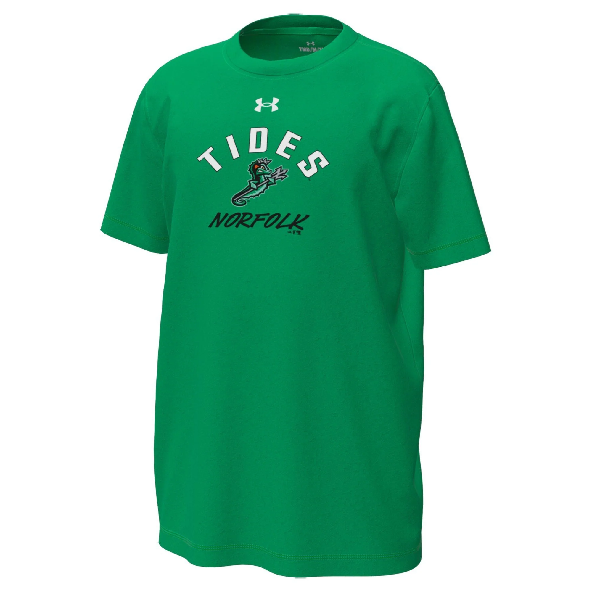 Norfolk Tides Youth Under Armour Short Sleeve T-Shirt