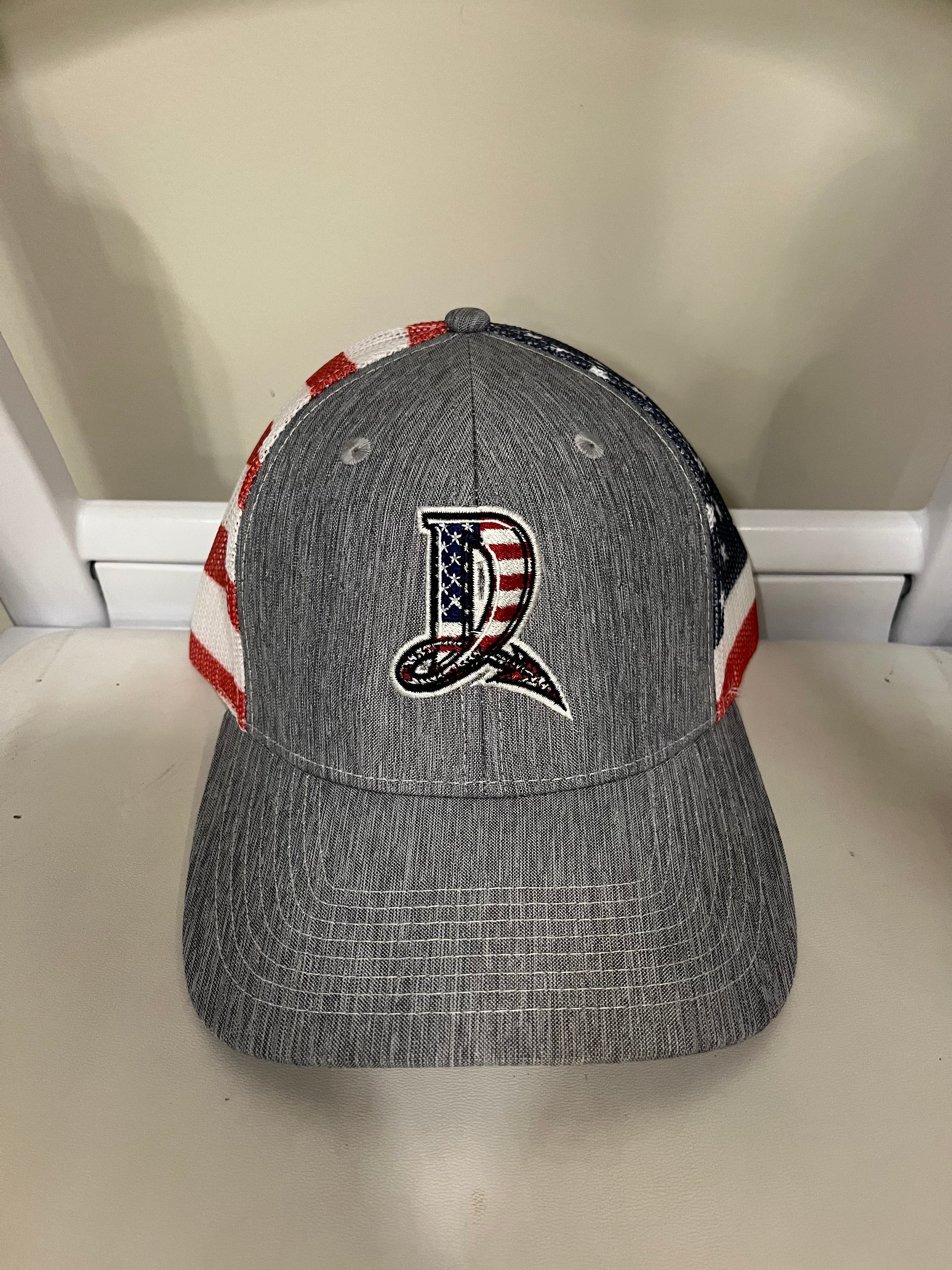 OC Grey USA Flag