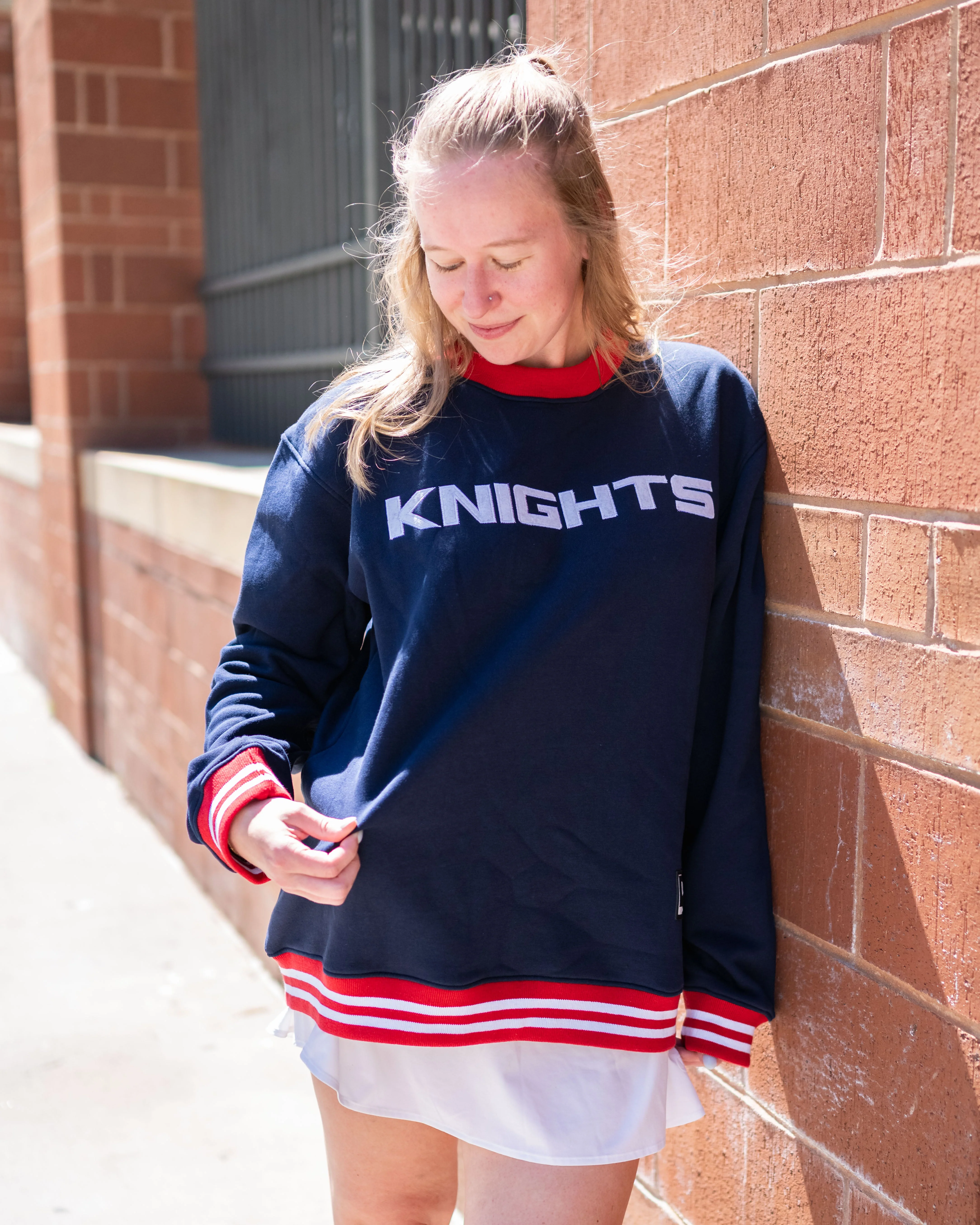 Official League Felt Applique Crewneck - Image 2