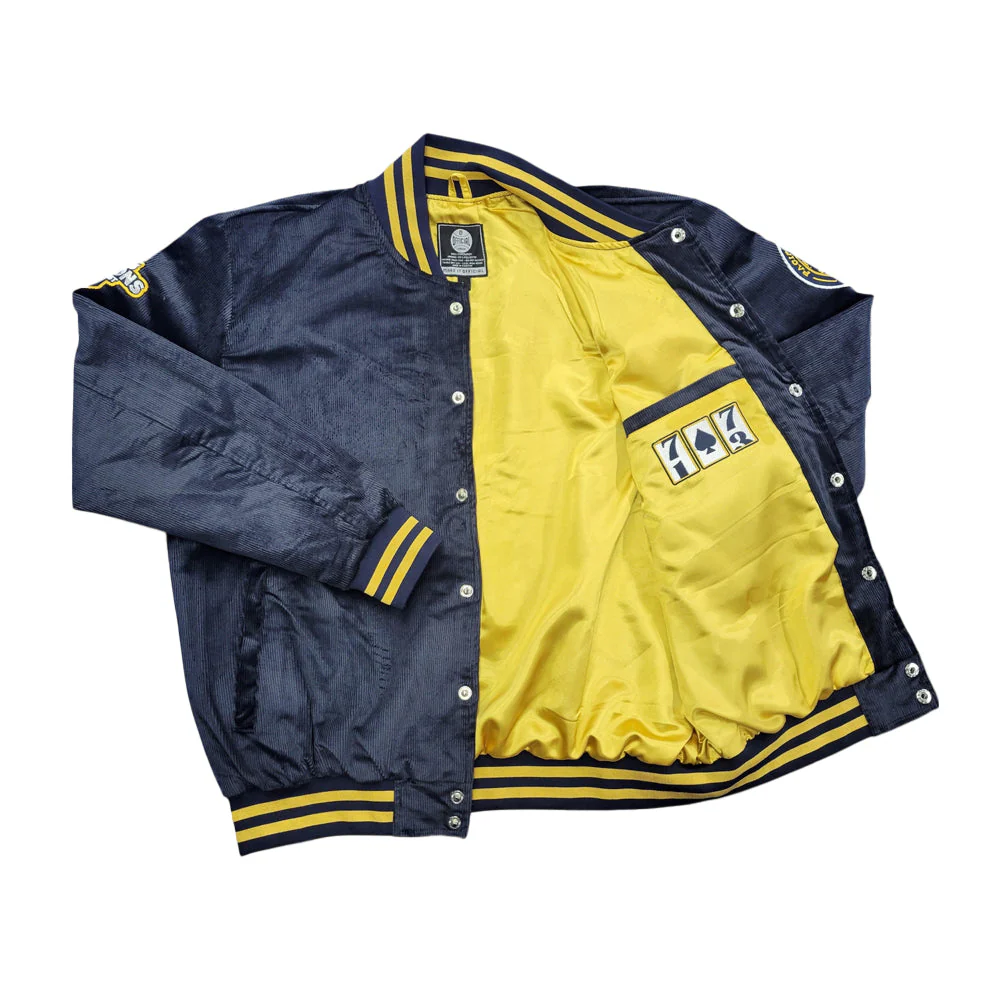 Official League Las Vegas Aviators 2025 PCL Champions Navy Corduroy Jacket - Image 2