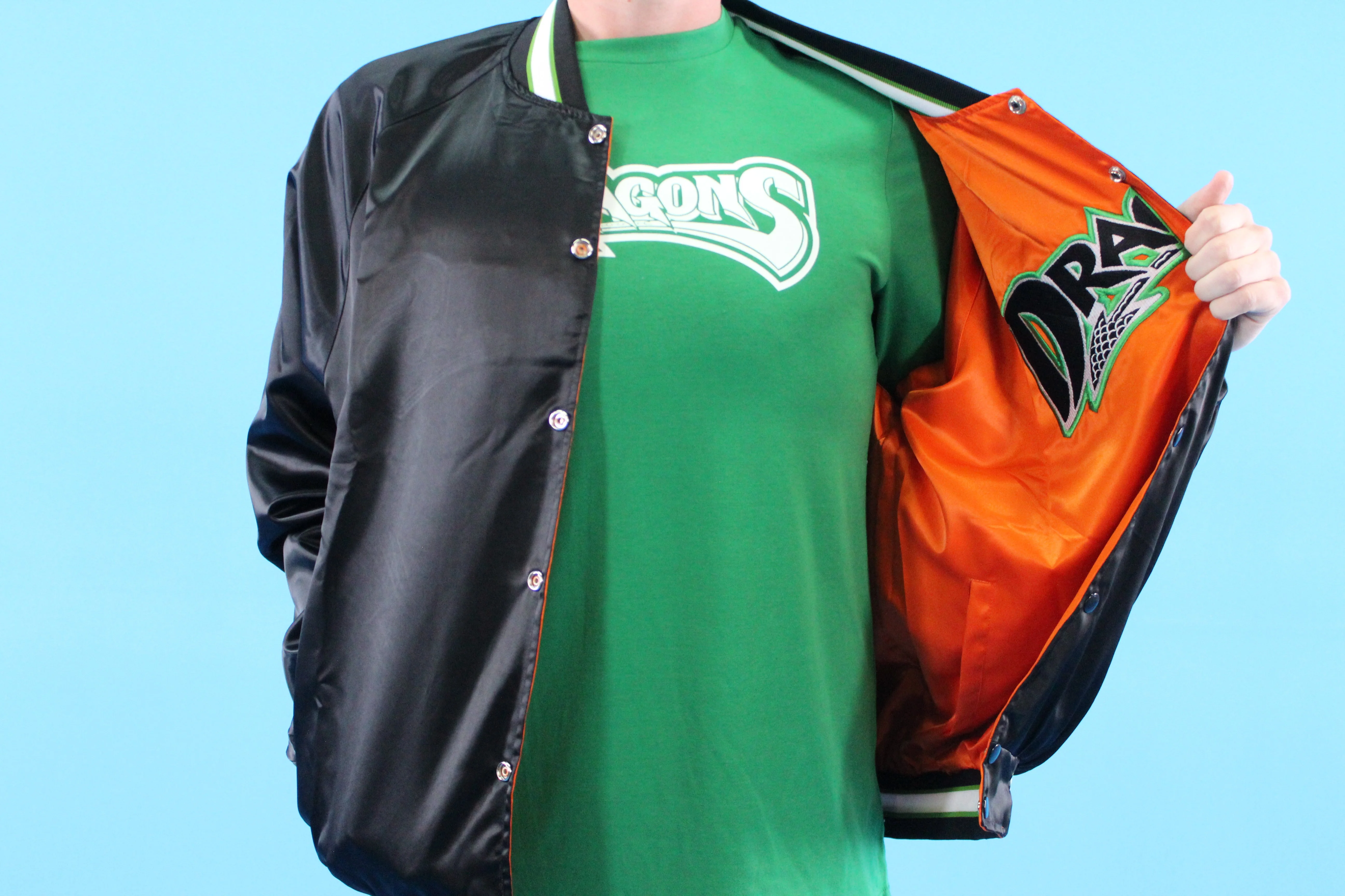 Official League Reversible Satin Jacket - Image 4