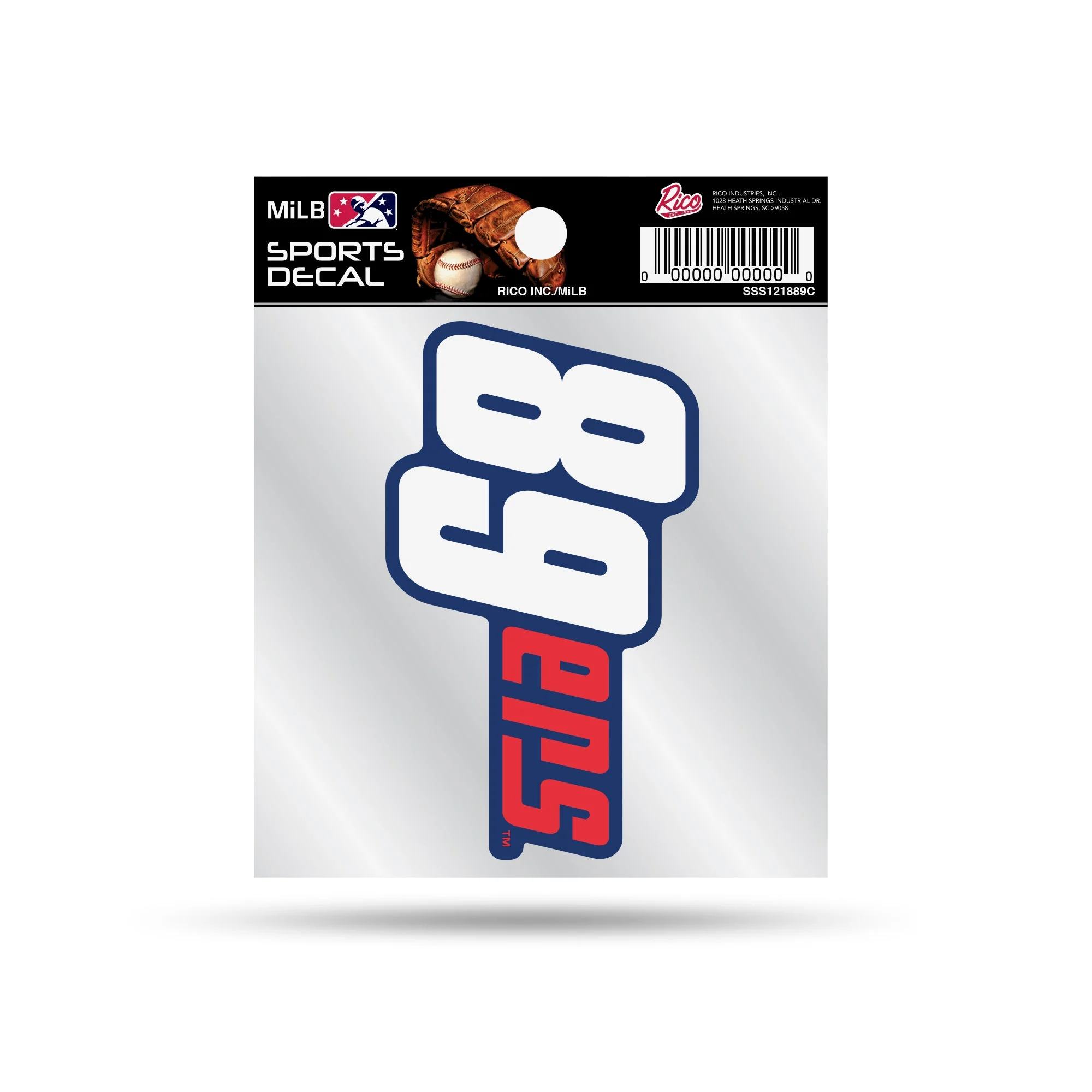 OKC 89ers Decal