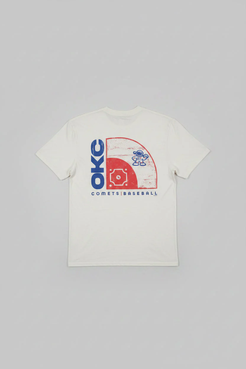 OKC Comets Cream Astro Field Tee