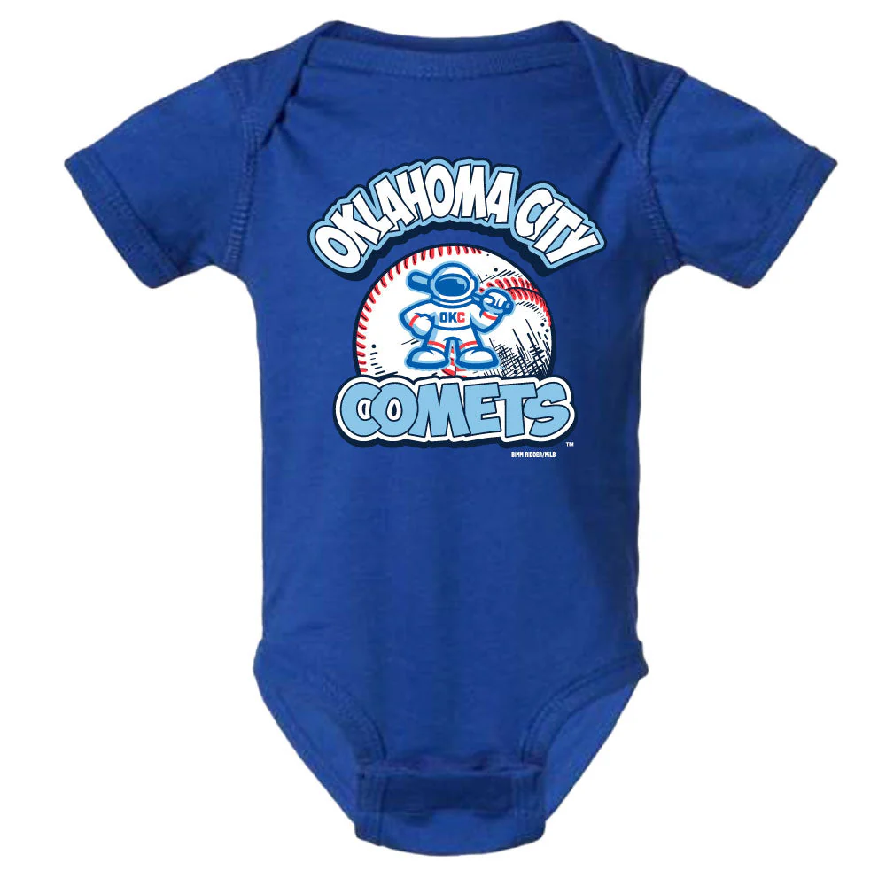 OKC Comets Infant Astro Onesie Royal