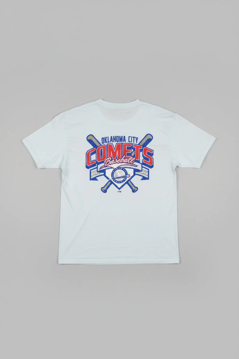 OKC Comets Men's Light Blue Pocket Tee