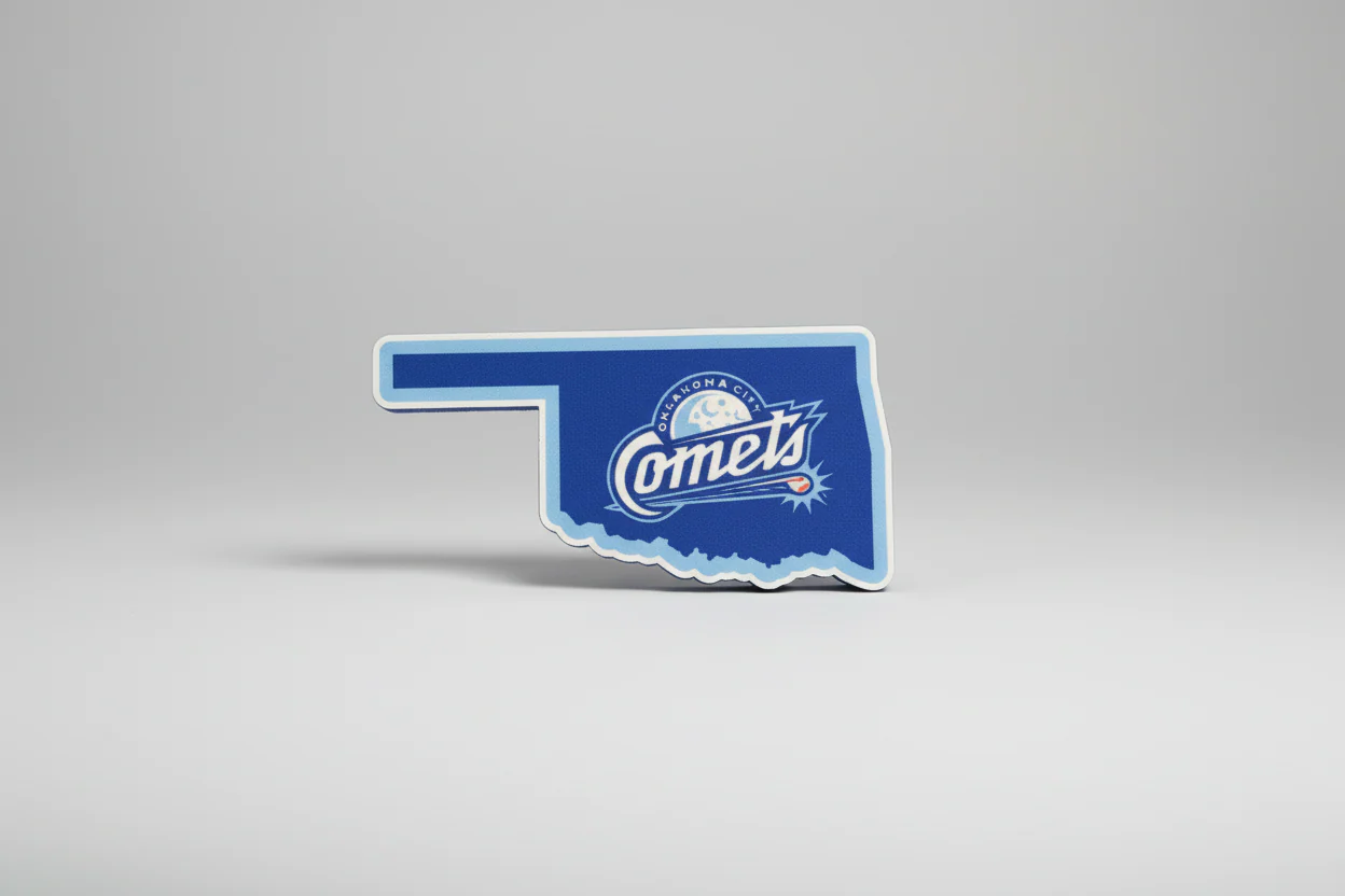 OKC Comets State Decal