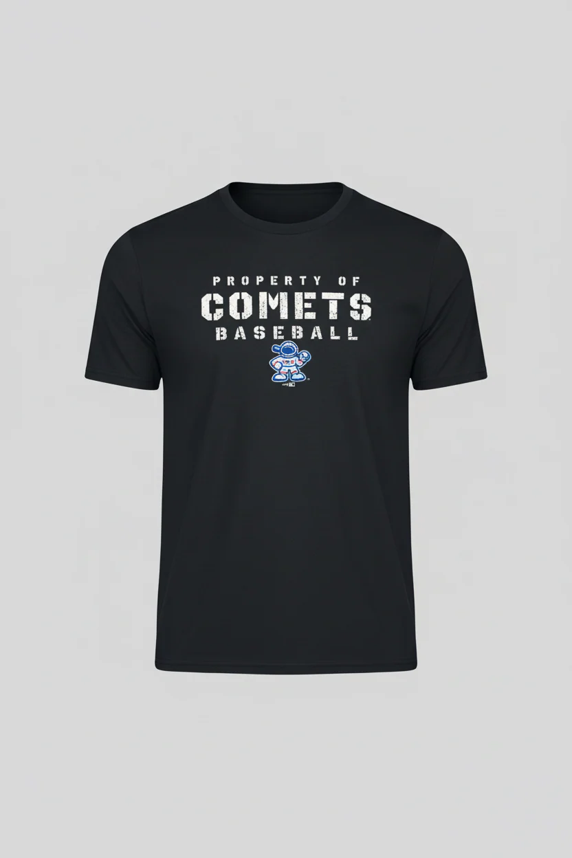 OKC Comets Youth Navy Astro Tee