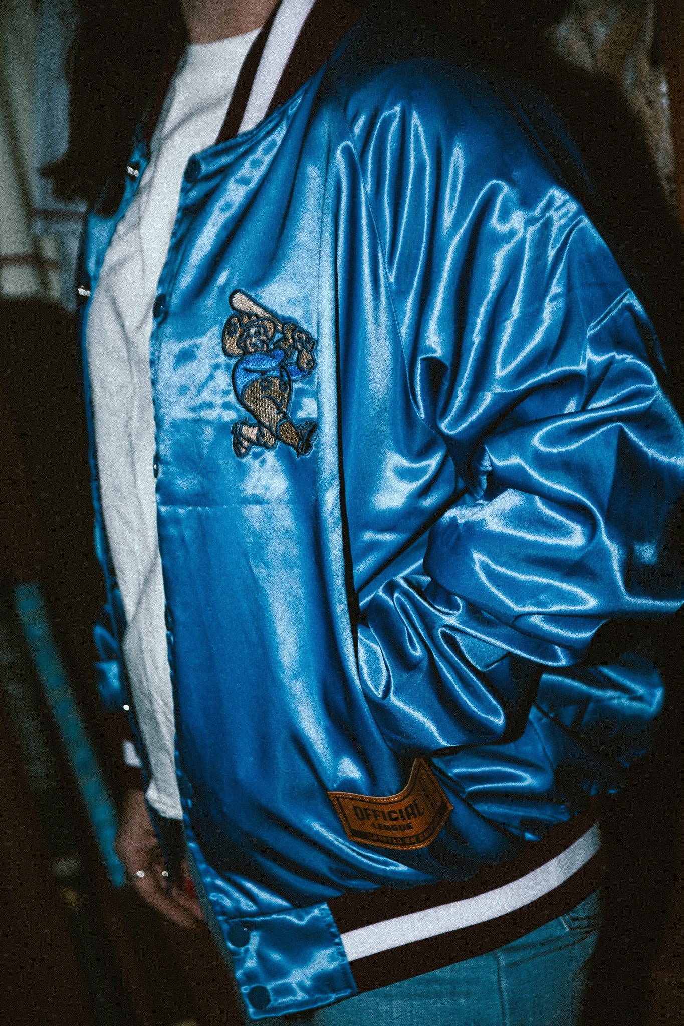 Official League RR Satin Jacket - Image 4