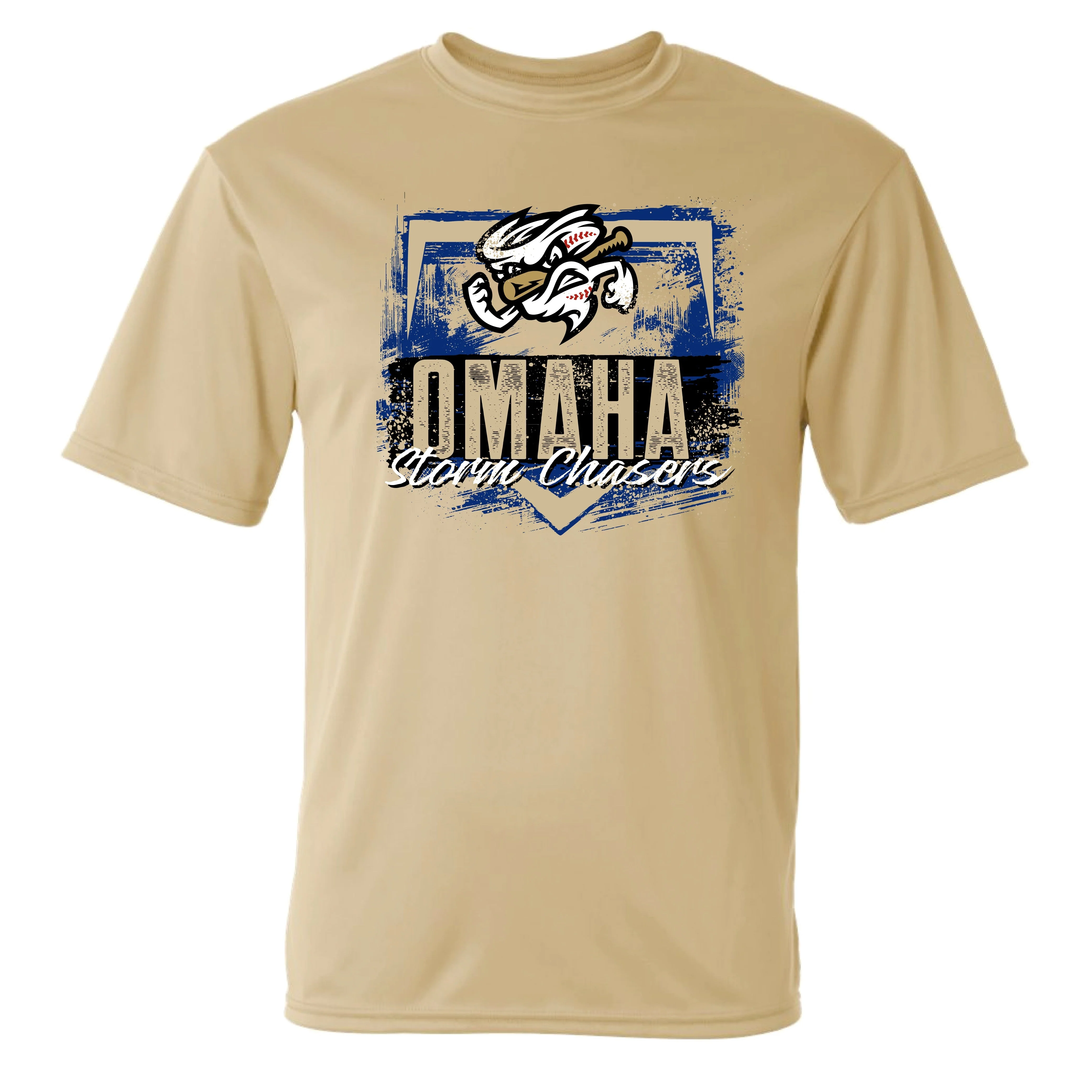 Omaha Storm Chasers Men's Bimm Ridder Vegas Gold Roeby Performance Tee