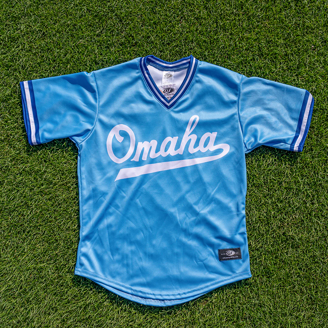 Omaha Storm Chasers Men's OT Sports Replica Omaha Royals Throwback Jersey