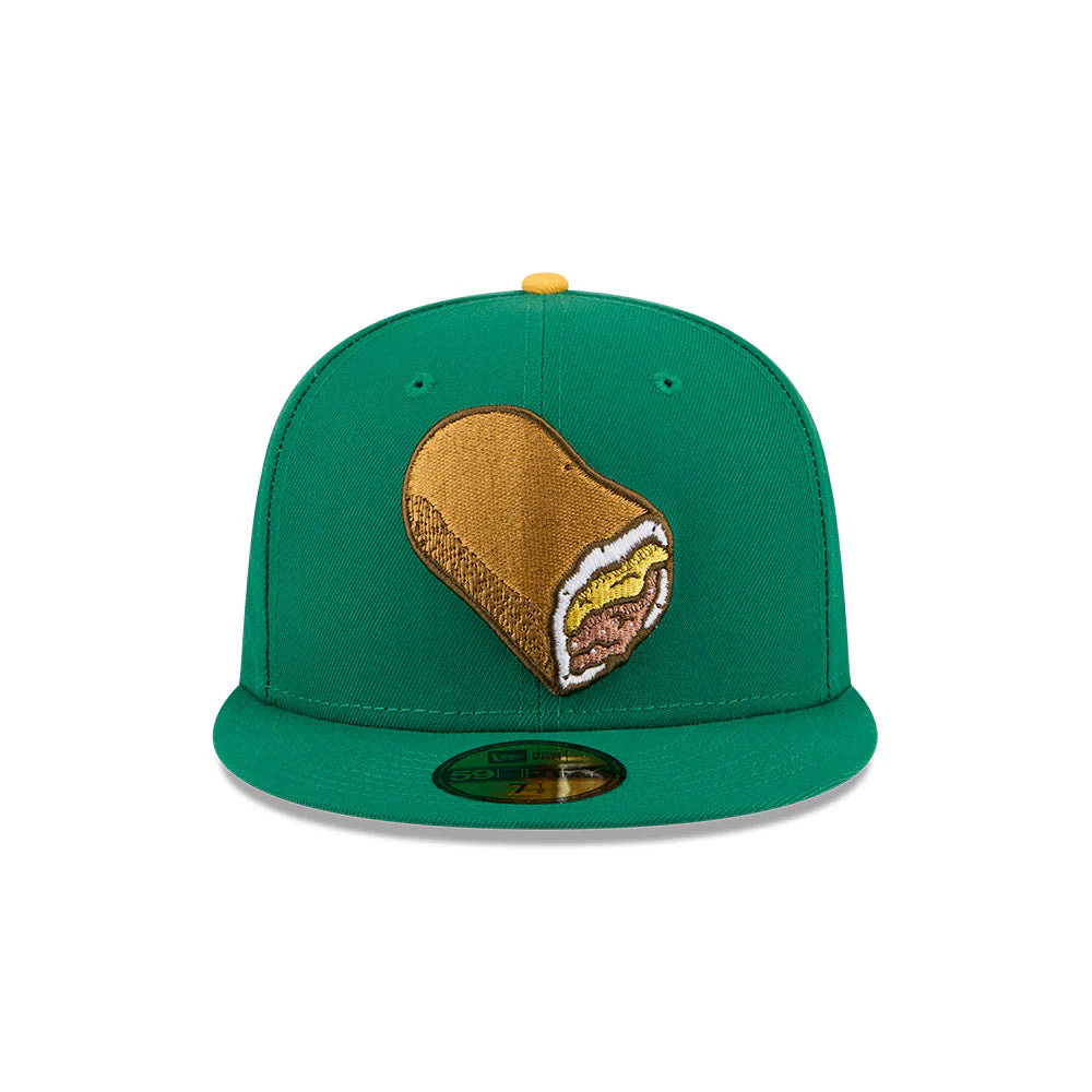 Omaha Storm Chasers New Era 59Fifty 2026 Omaha Runzas Green Cap - Image 2