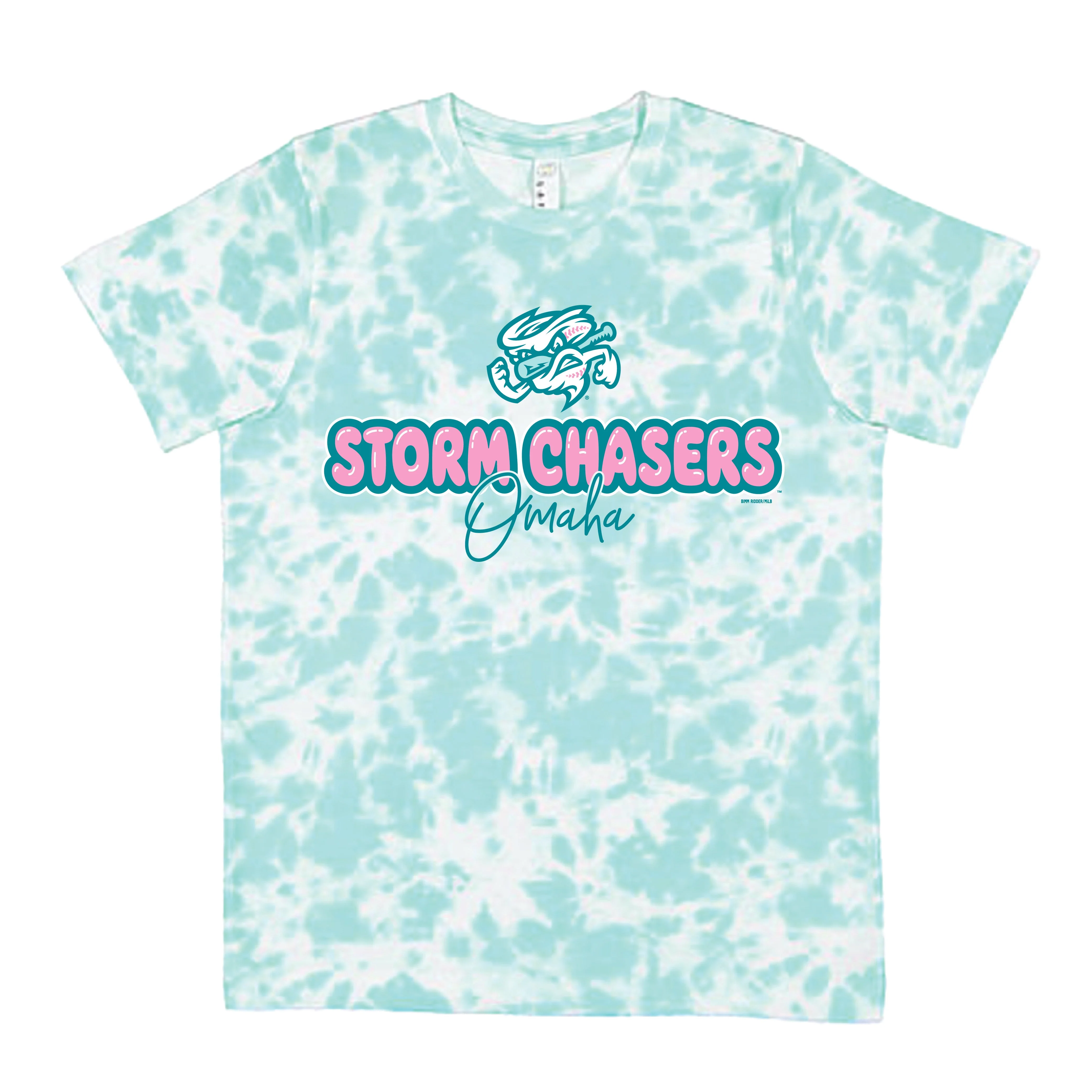 Omaha Storm Chasers Youth Bimm Ridder Island TieDye Bubby Tee