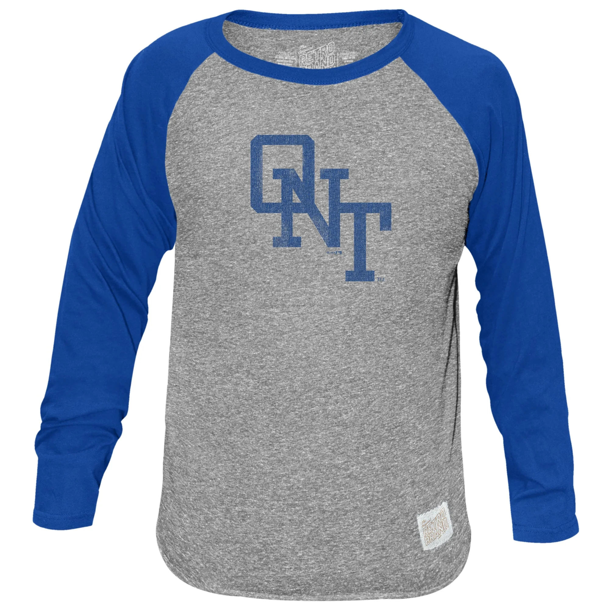 Ontario Tower Buzzers Tee-Retro Brand ONT Baseball Raglan