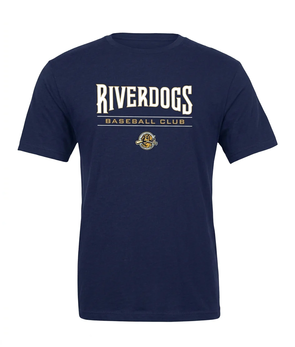 OT RiverDogs Dark Navy Performance Tee