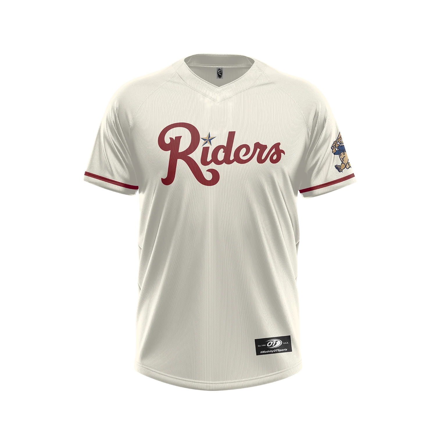 OT RoughRiders Infant/Toddler Cream Jersey