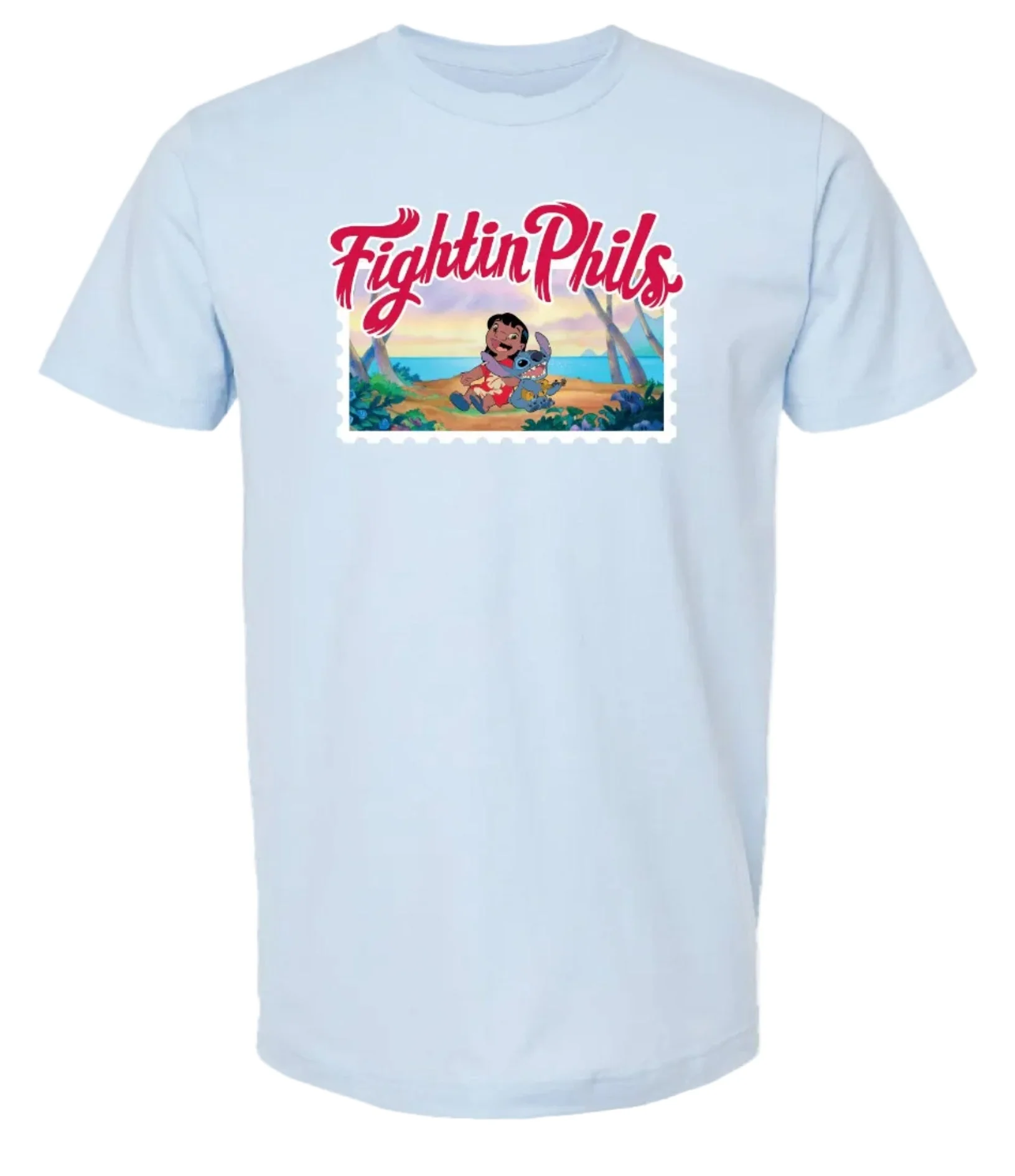 OT Sports Reading Fightin Phils Lilo & Stitch Tee