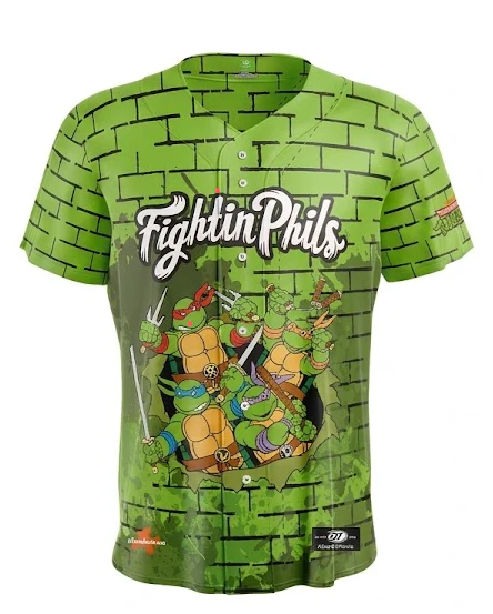 OT Sports Teenage Mutant Ninja Turtles Youth Replica Jersey