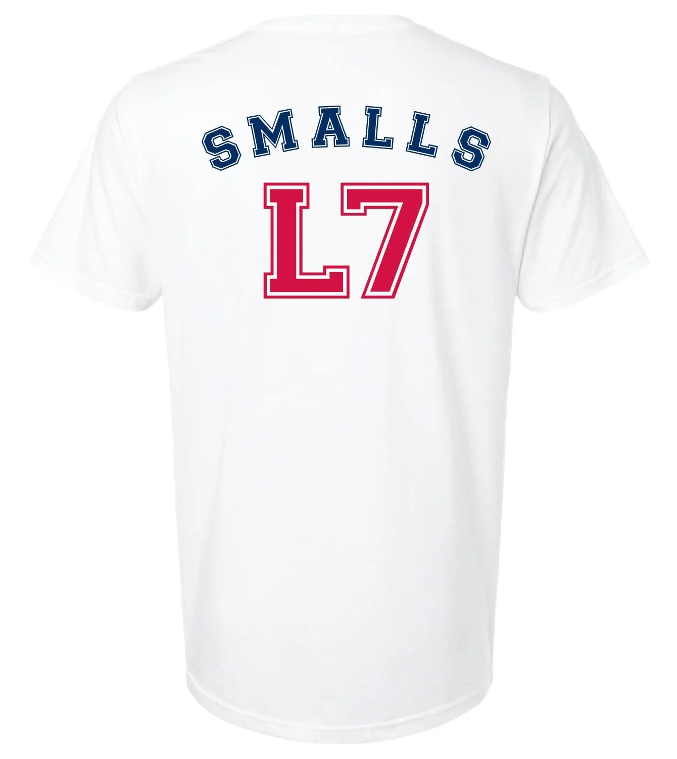 OT Sports White Youth Sandlot Smalls Jersey T-Shirt - Image 2