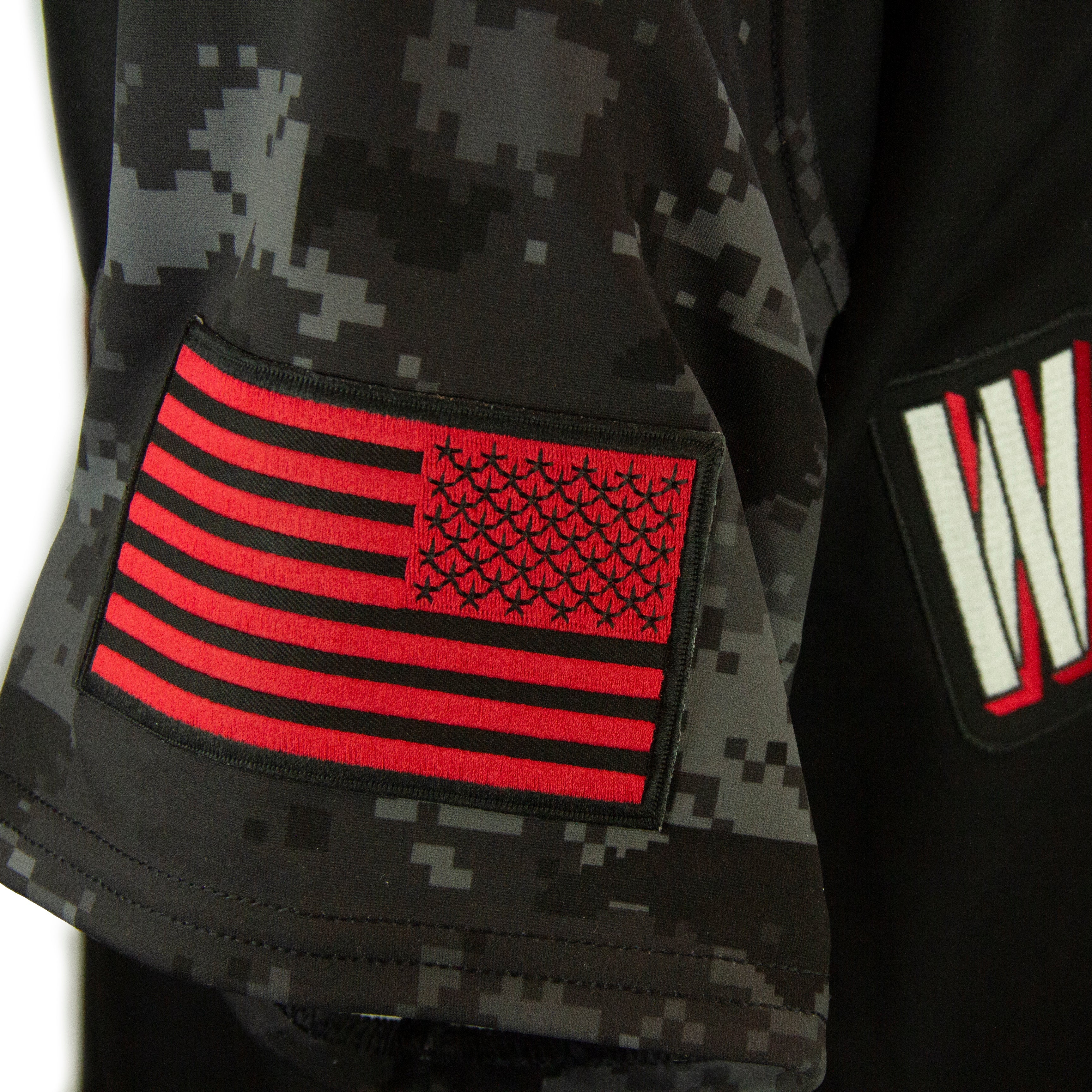 Fayetteville Woodpeckers OT Sports Youth Black Ops Replica Jersey - Image 3
