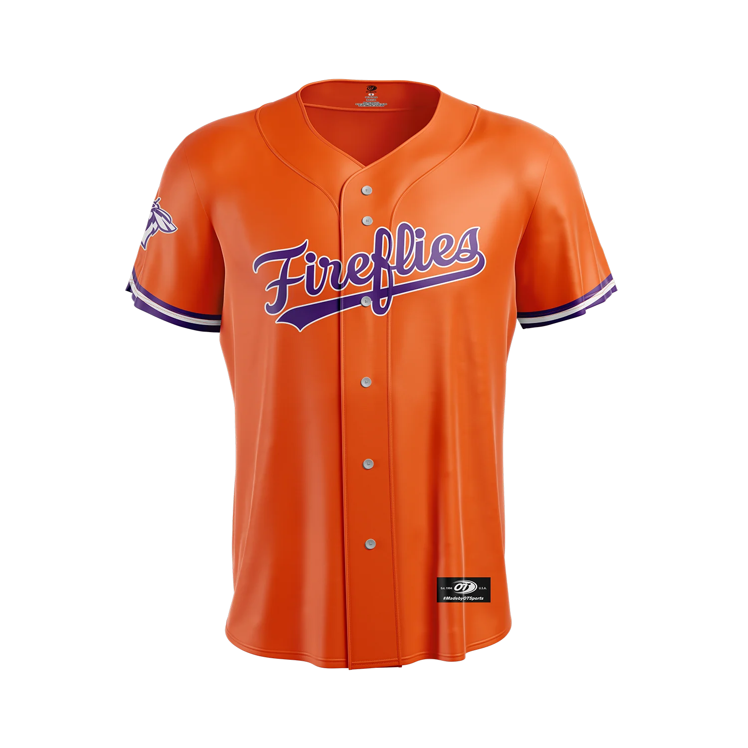OTS Fireflies Bull Street Orange Edition Jersey - Image 2