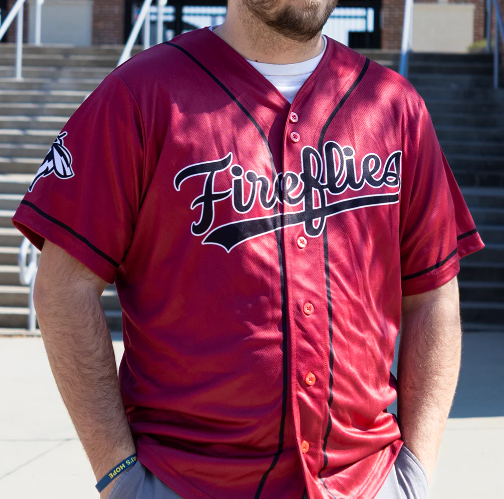 OTS Fireflies Bull Street Garnet Edition Jersey