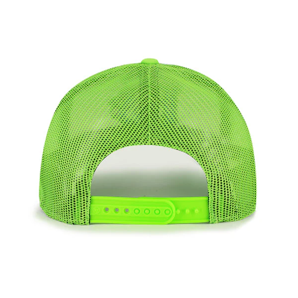 Pensacola Blue Wahoos 47B Lime Freshman Trucker - Image 2