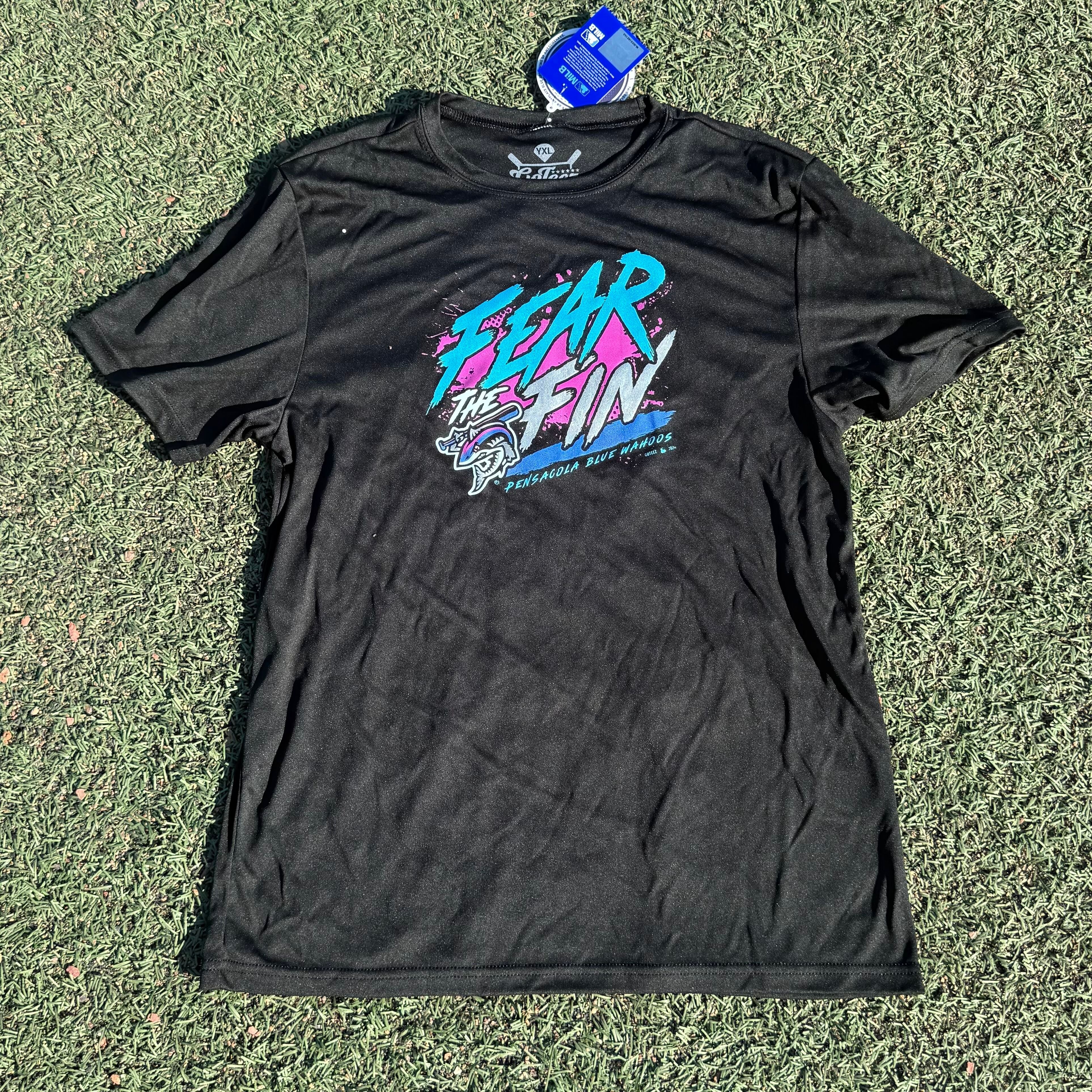 Pensacola Blue Wahoos Fear the Fin Youth Tee (Online Exclusive)