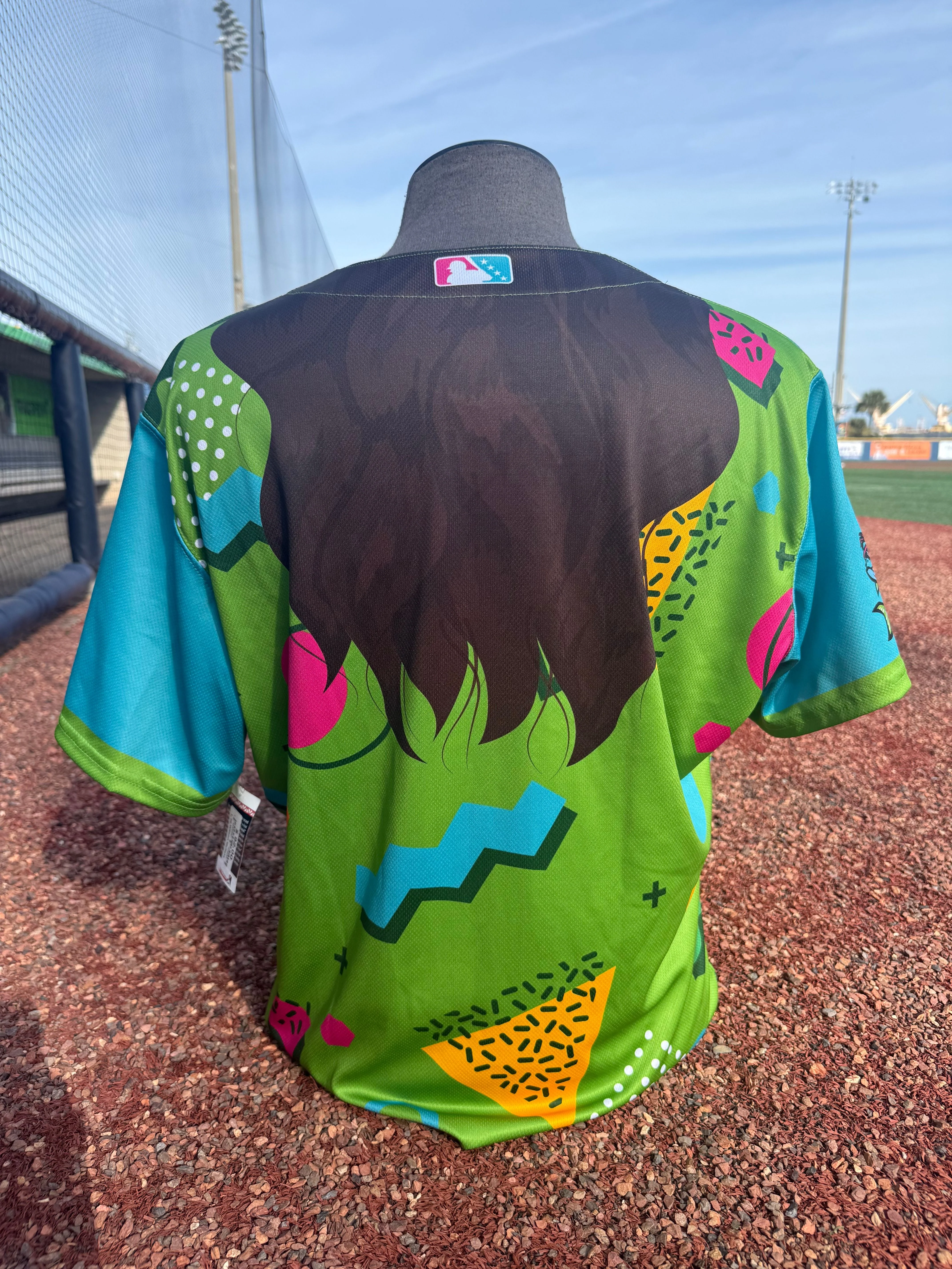 Pensacola Blue Wahoos Mullets Jersey - Image 2