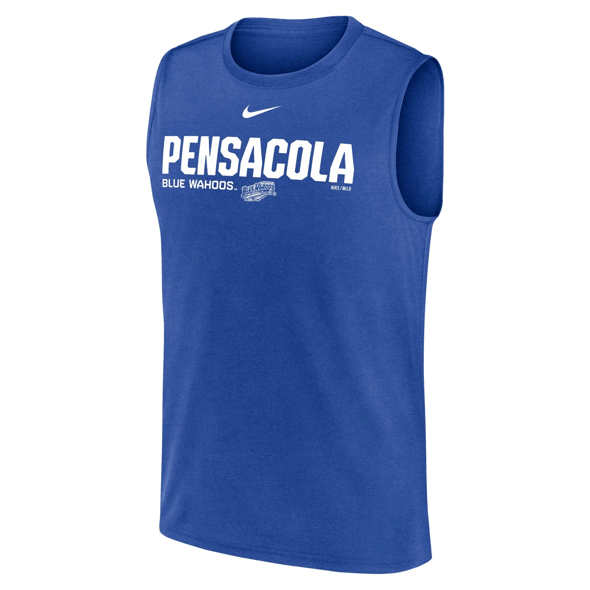 Pensacola Blue Wahoos Nike Sleeveless Tee - Image 2