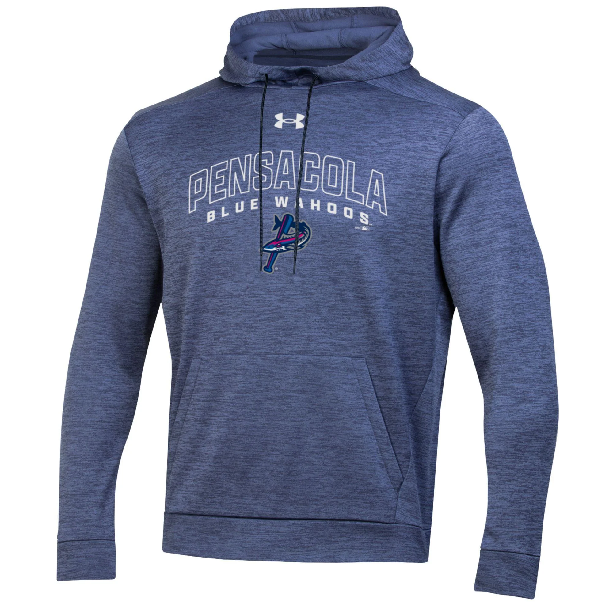 Pensacola Blue Wahoos Under Armour Fleece Hoodie - Image 2