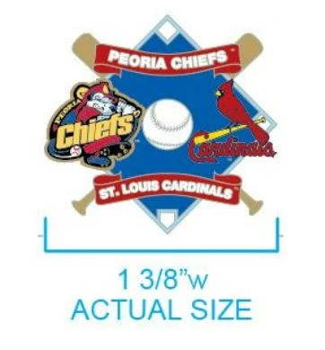 Peoria Chiefs Affiliate Pin