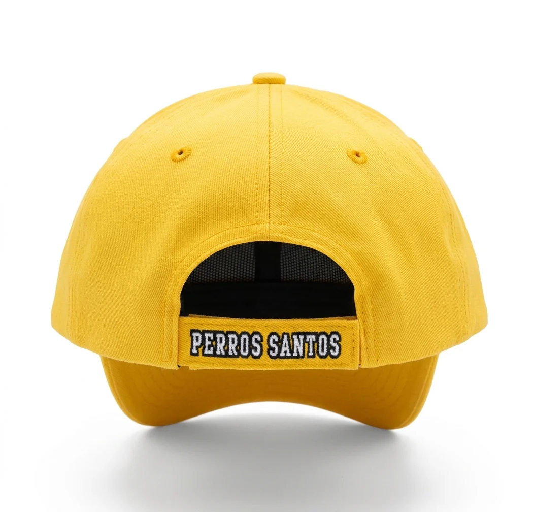 Perros Santos Athletic Gold Heavy Washed Cap - Image 2