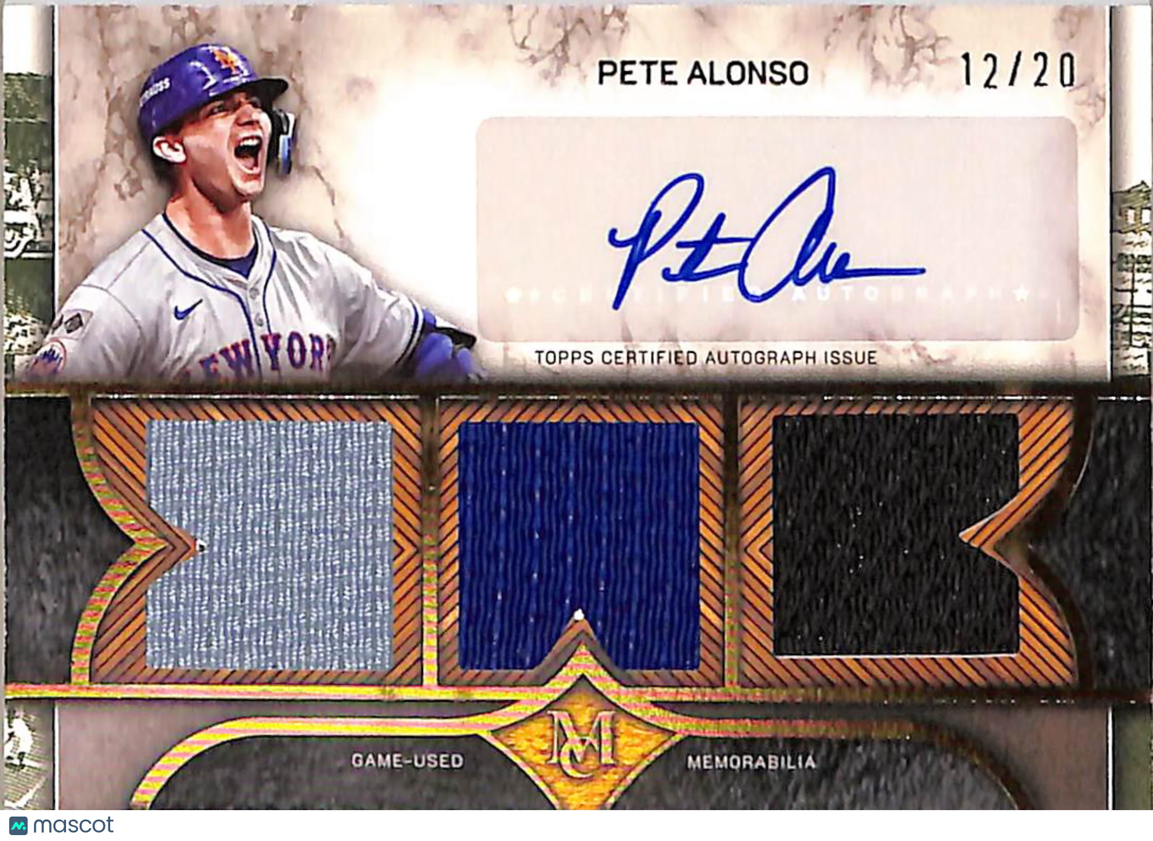 Pete Alonso 2025 Topps Museum Collection #SPTRA-P