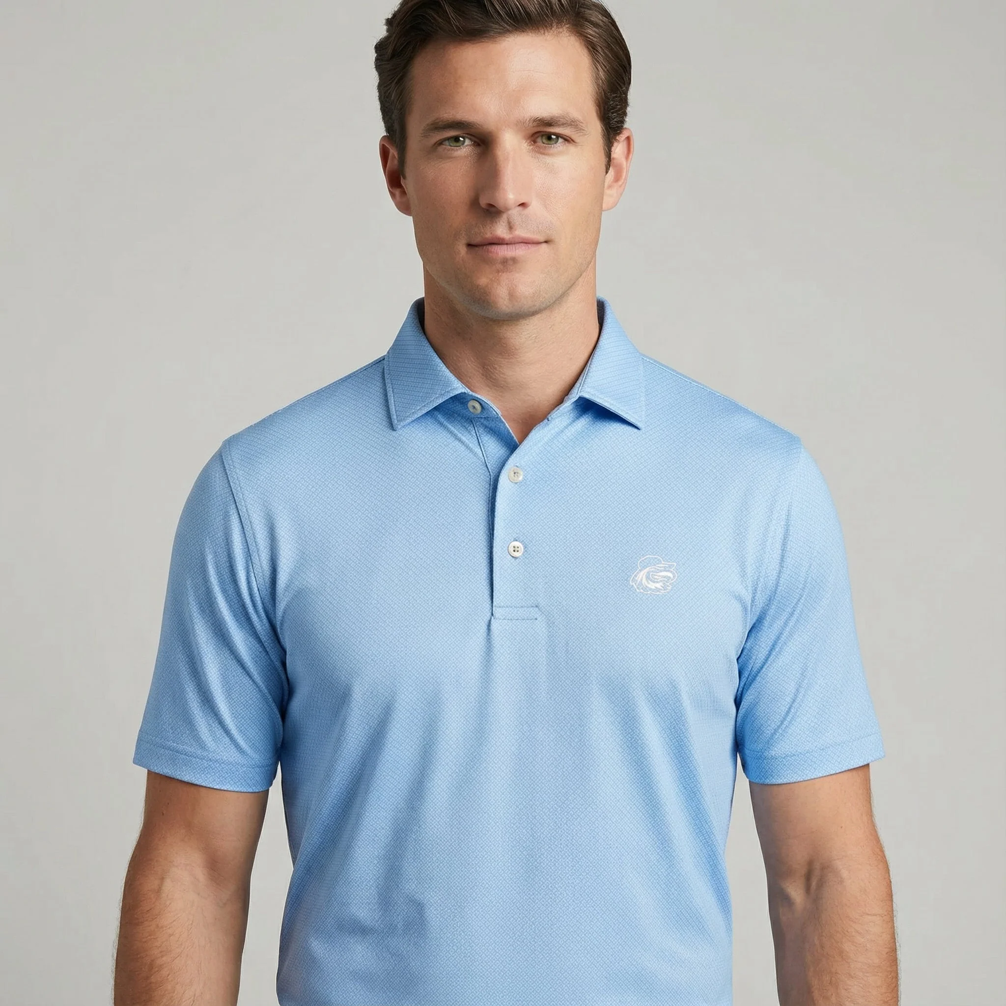 Peter Millar The Vanguard Blue Polo - Image 2