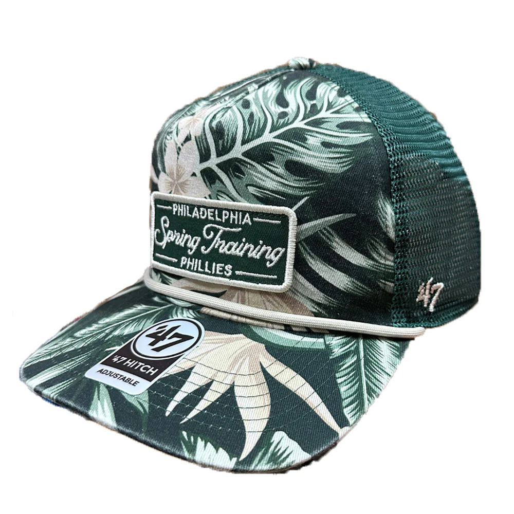 Philadelphia Phillies 47 Brand Green Tropical Hitch Cap - Image 2