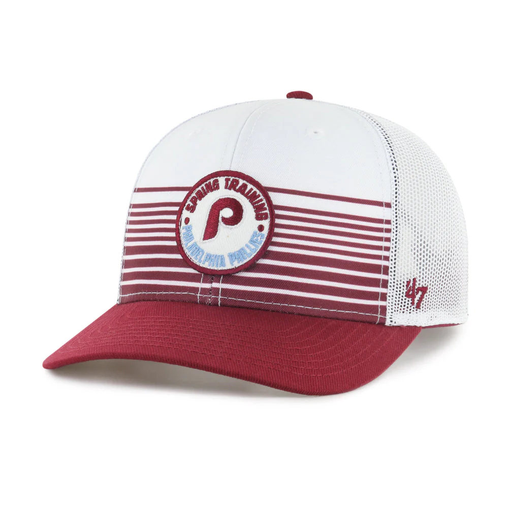 Philadelphia Phillies 47 Brand Sunset Stripe Trucker Cap - Image 2