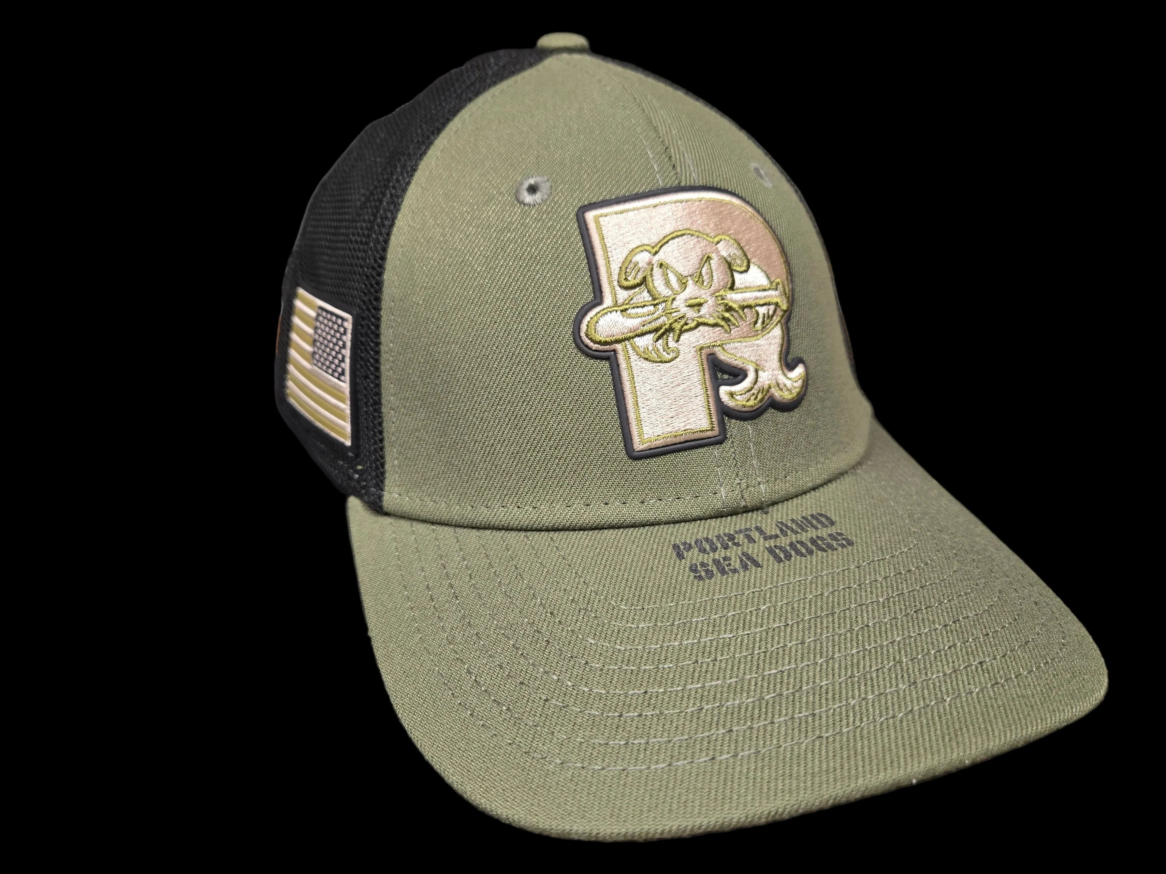 Portland Sea Dogs 2026 39Thirty Armed Forces Hat