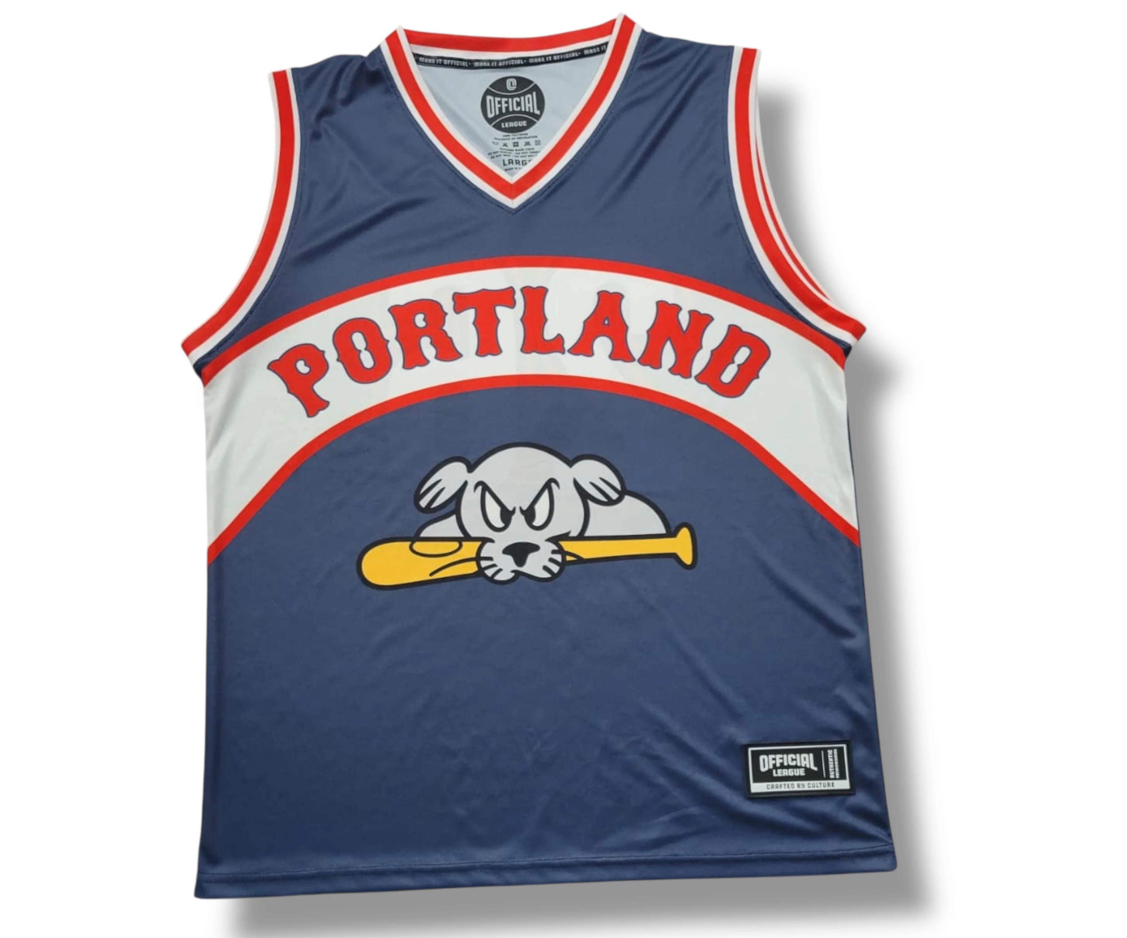 Portland Sea Dogs Basketball Jersey