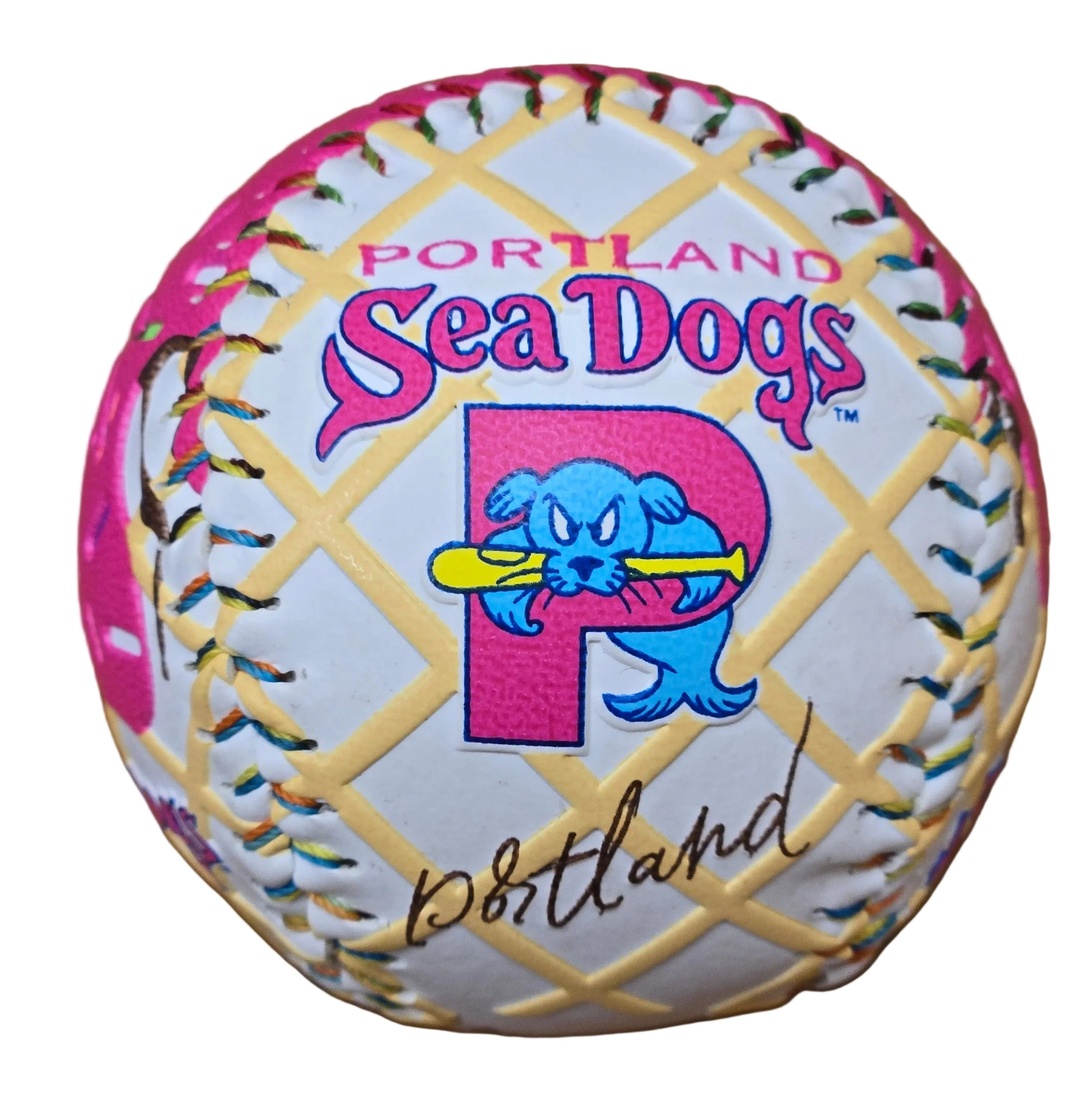 Portland Sea Dogs Ice Cream Baseball - Image 2