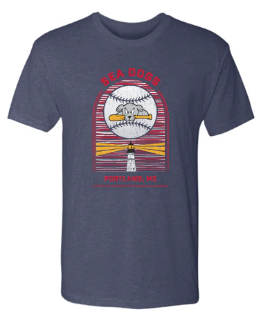 Portland Sea Dogs Lighthouse Skyline Tee