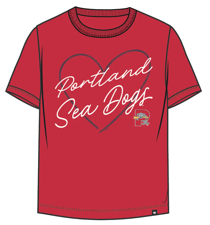 Portland Sea Dogs Lovestruck Youth Tee