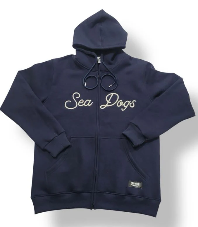 Portland Sea Dogs Official League Full Zip Hoodie