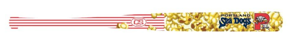 Portland Sea Dogs Popcorn Mini Bat