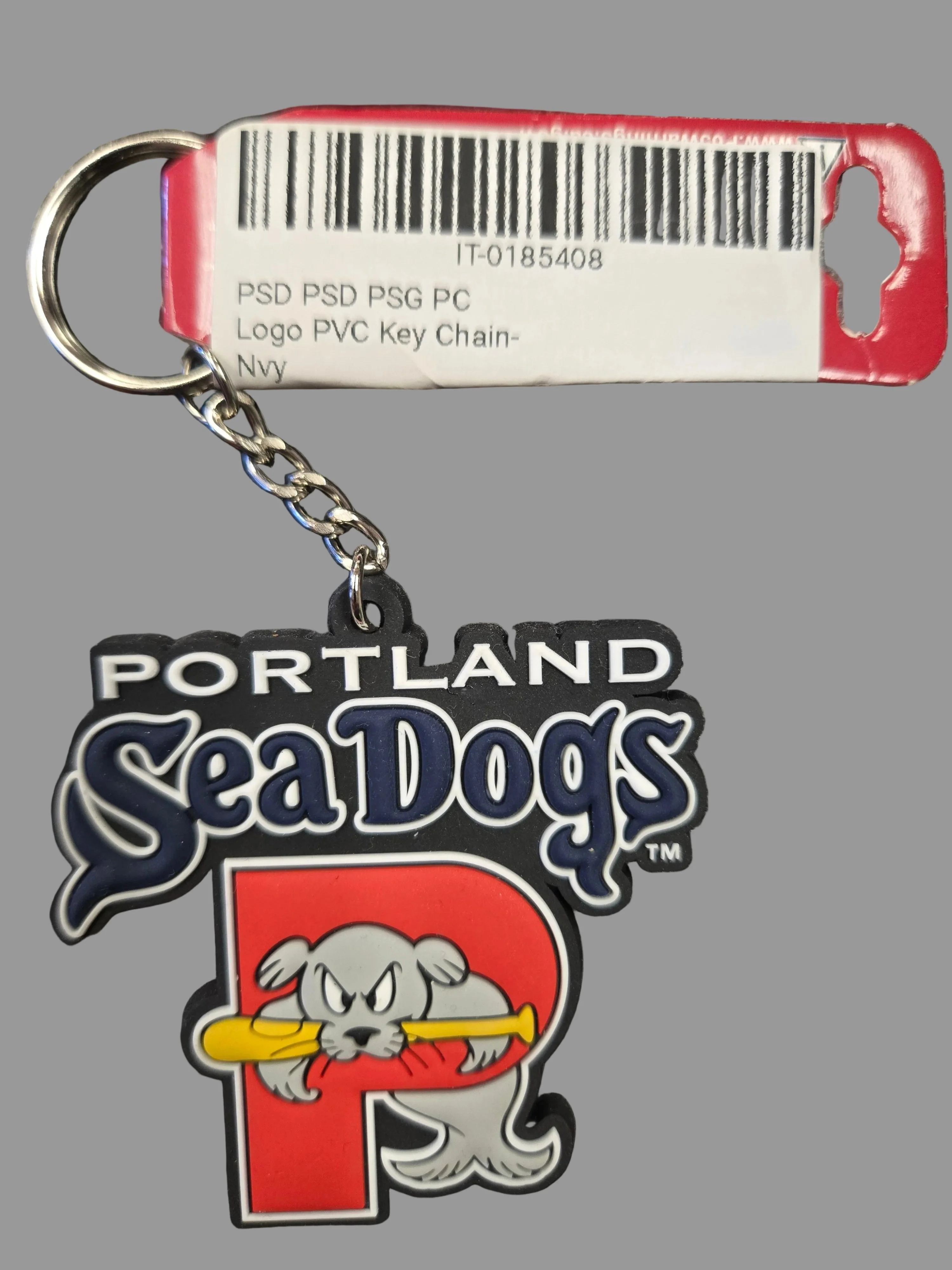 Portland Sea Dogs Psg Pc Logo Pvc Key Chain