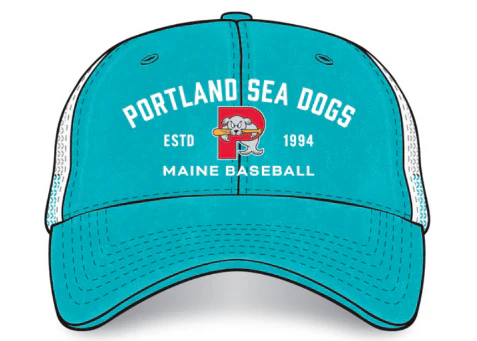 Portland Sea Dogs Reliever Trucker Cap