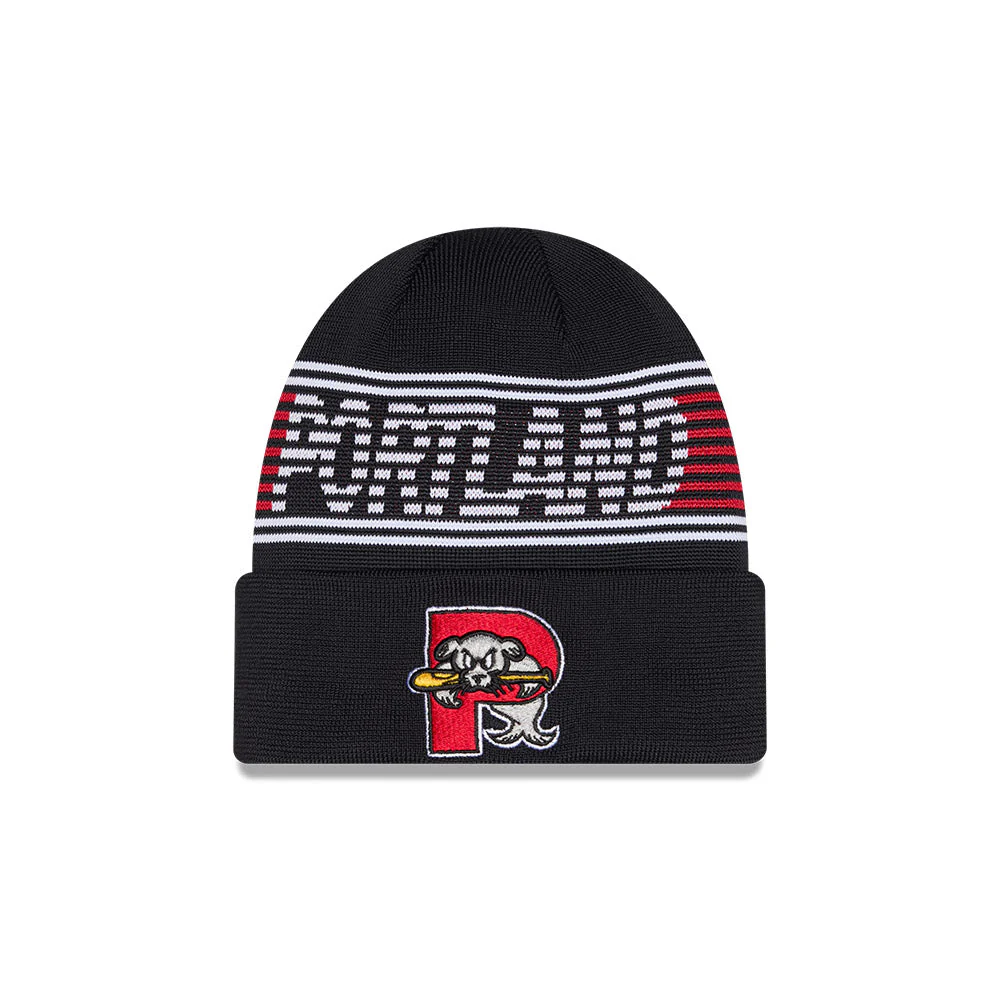Portland Sea Dogs Sports Knit Beanie