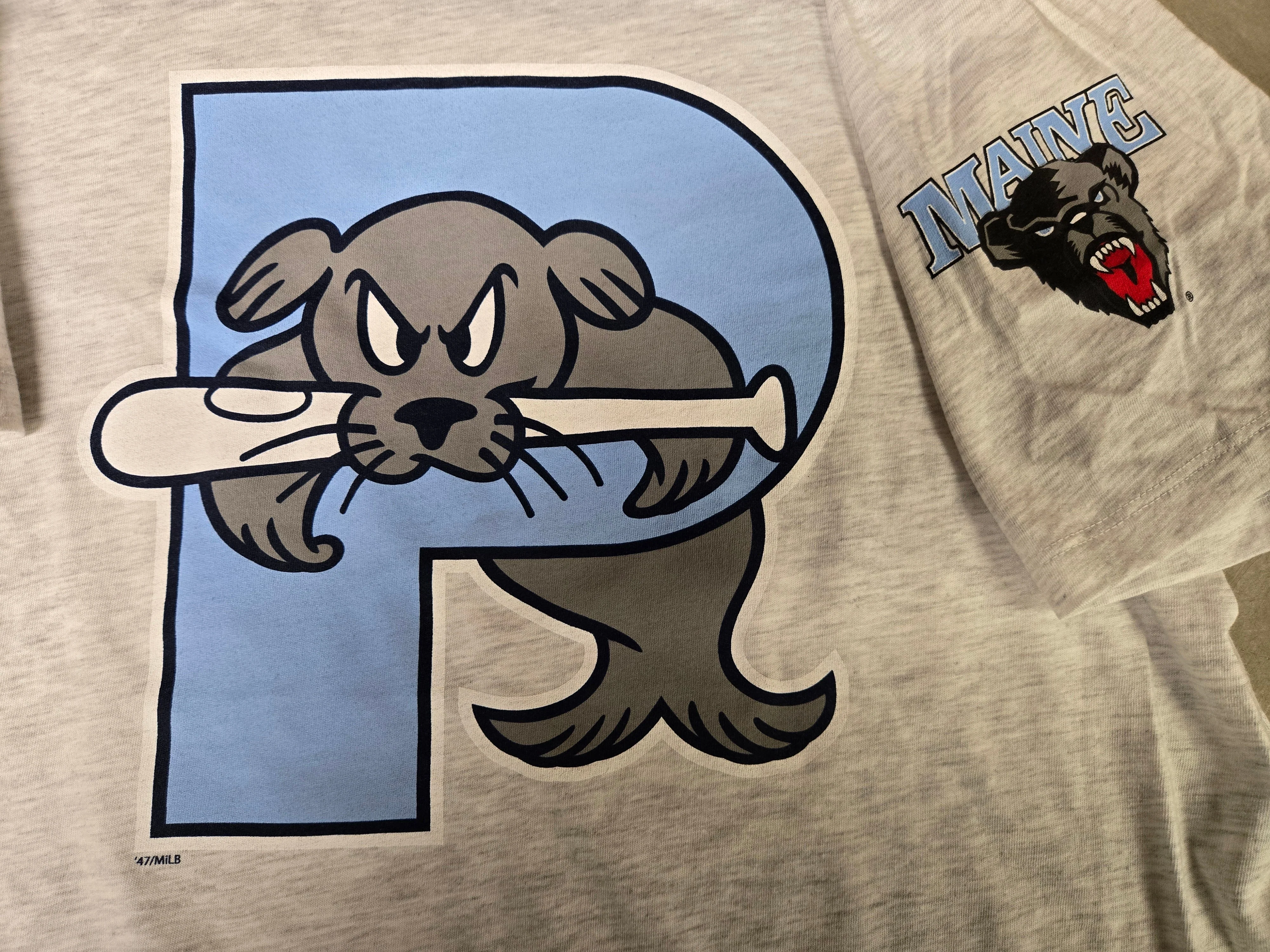 Portland Sea Dogs U of Maine T-Shirt - Image 3