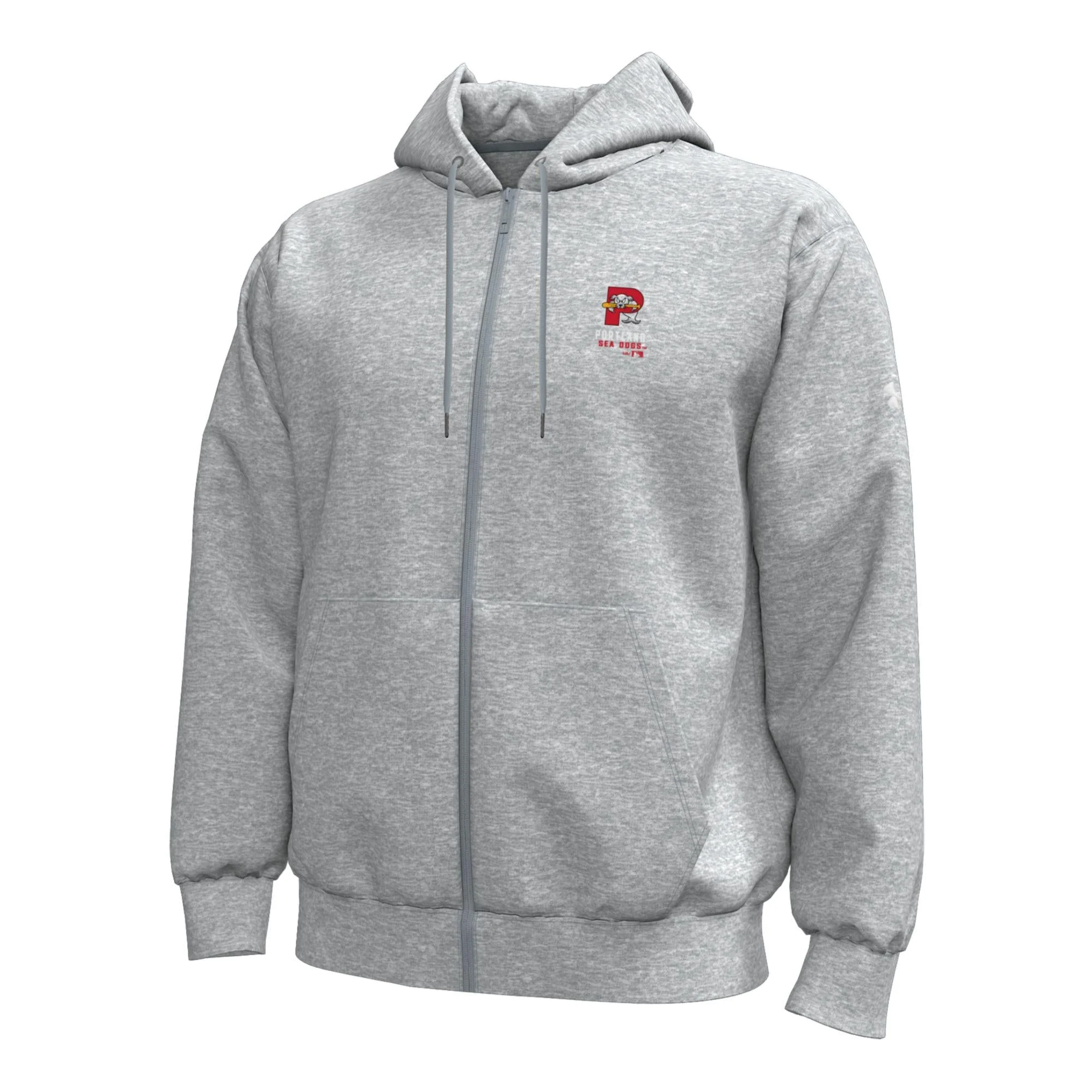 Portland Sea Dogs UA Full Zip Fleece Hoodie