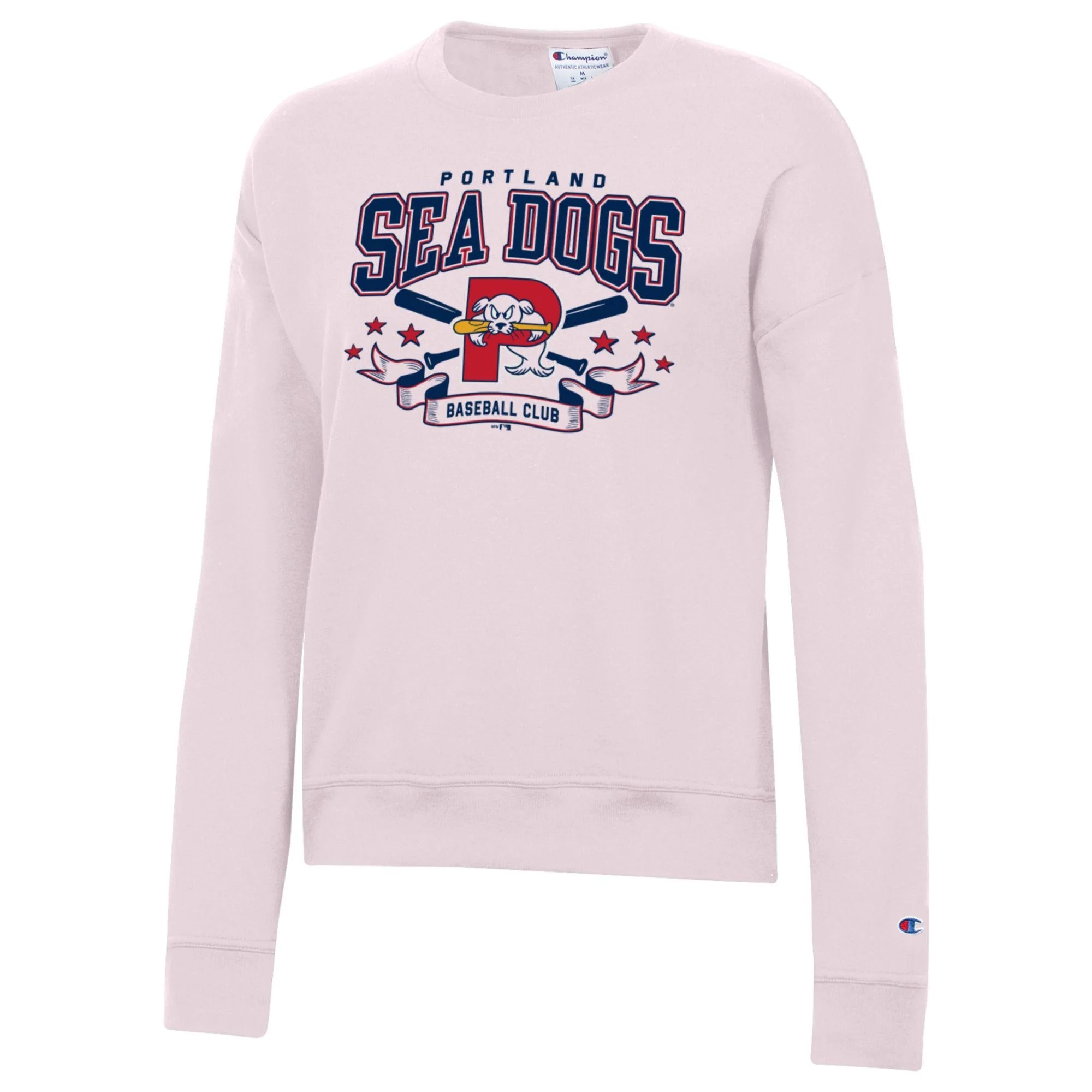 Portland Sea Dogs Women's Powerblend Crewneck